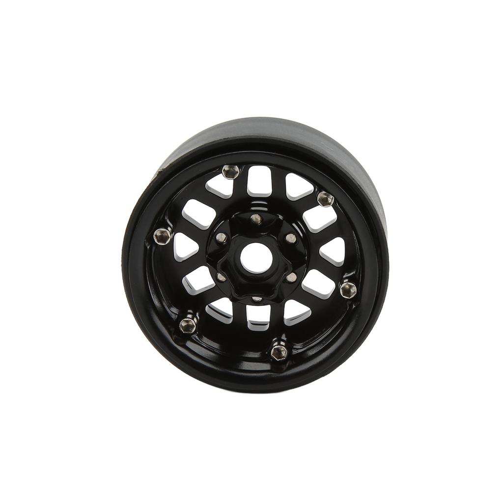 4pcsCelsiusset 1.9in Aluminum Alloy Beadlock Wheel Rims for   SCX10 90046 RC Crawler Car Parts