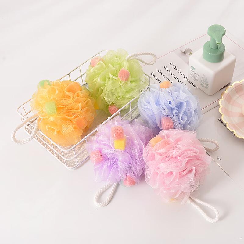 Soft Foaming Bath Sponge Ball Set