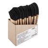 Shoelaces For Work Boots 120Cm, Black