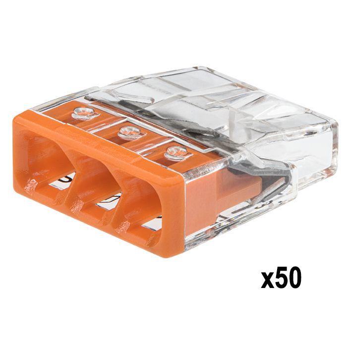 Malette de 150 bornes de connexion S2273 2, 3, 4, 5 et 8 entrées - fils rigides