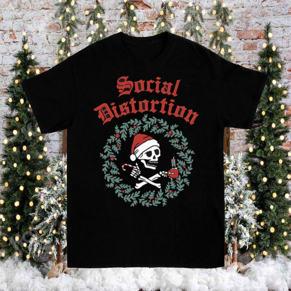 

Social Distortion Christmas 2024 Tshirt Cotton Unisex Tee S4Xl BO950 Unisex T-Shirt S