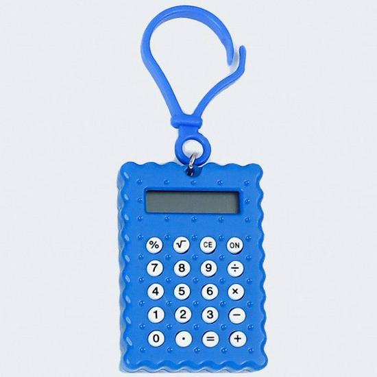 Student Mini Keychain Maze Calculator - Portable & Cute for Exams