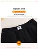 High Waist Thickened Velvet Chenille Corduroy Pants for Middle-aged Women - Warm, Elastic, Casual Fit