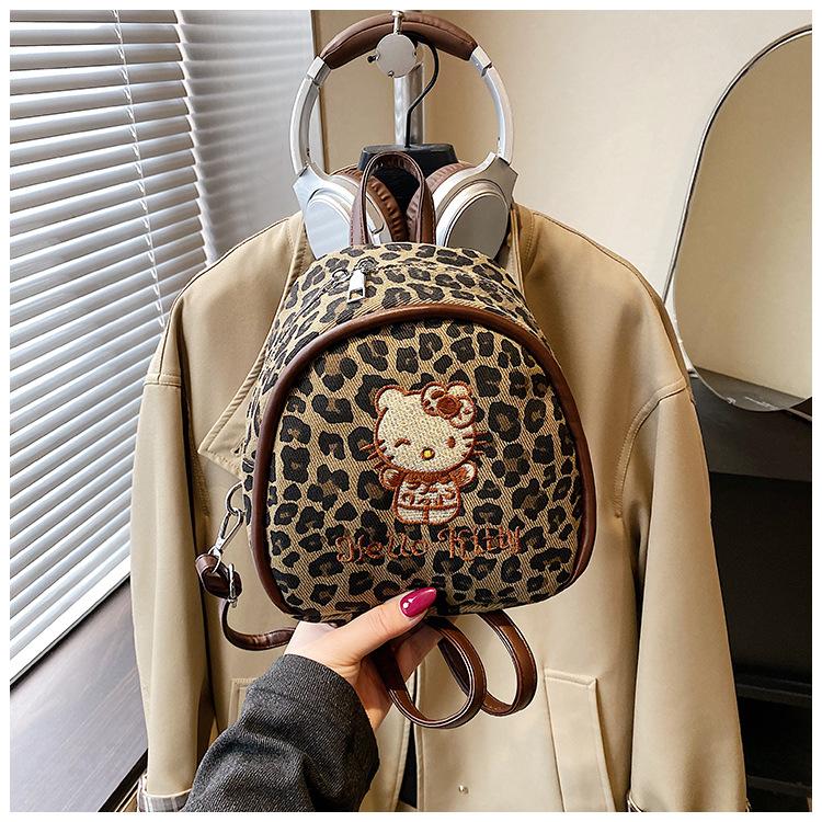 Cartoon Cute Kitten Boys And Girls Backpack Foreign Mini Baby Small Schoolbag Autumn And Winter Children'S Backpack