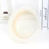 Summer Straw Pillbox Hat Curled Edge Circle Top Straw Hat  Sun Basin Hat