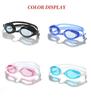 Adjustable Goggles Antifog Swimming Glasses Anti-fog Protect Children Waterproof Silicone Mirrored Swim Eyewear Double Straps
