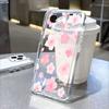 Pink Cherry Blossom Pattern Phone Case for IPhone 17 15 16 14 13 12 11 Pro Max  Plus 12 13 Mini TPU Protect Cover