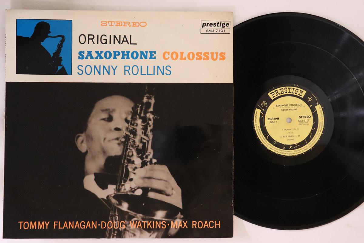 

LP Record SONNY ROLLINS - Saxophone Colossus SMJ7101 PRESTIGE Japan Jazz Used
