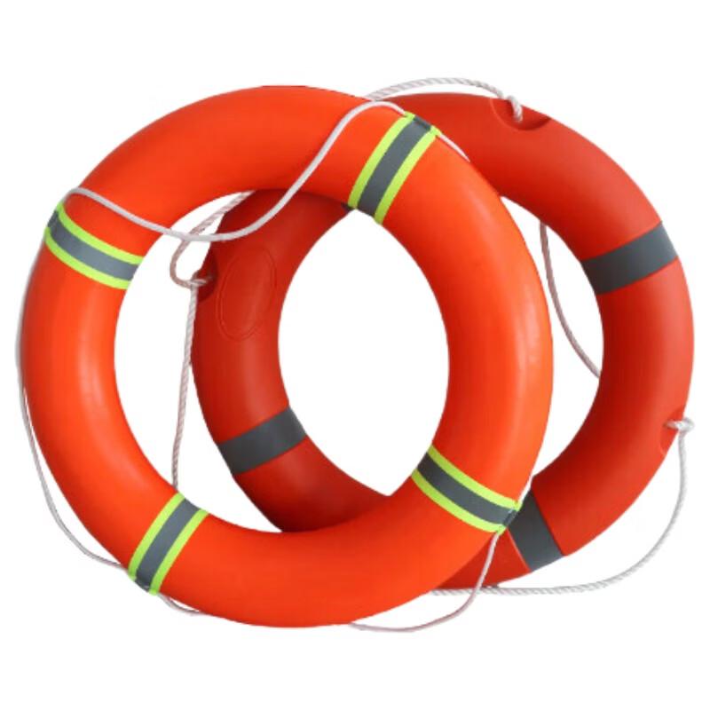 Junshi Orange High Buoyancy Marine Life Buoy with Rope
