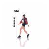 1/64 Female Figurine Diorama 3D Printed Girl Polished Finish texture 1:64 Lady Figure for Collectors