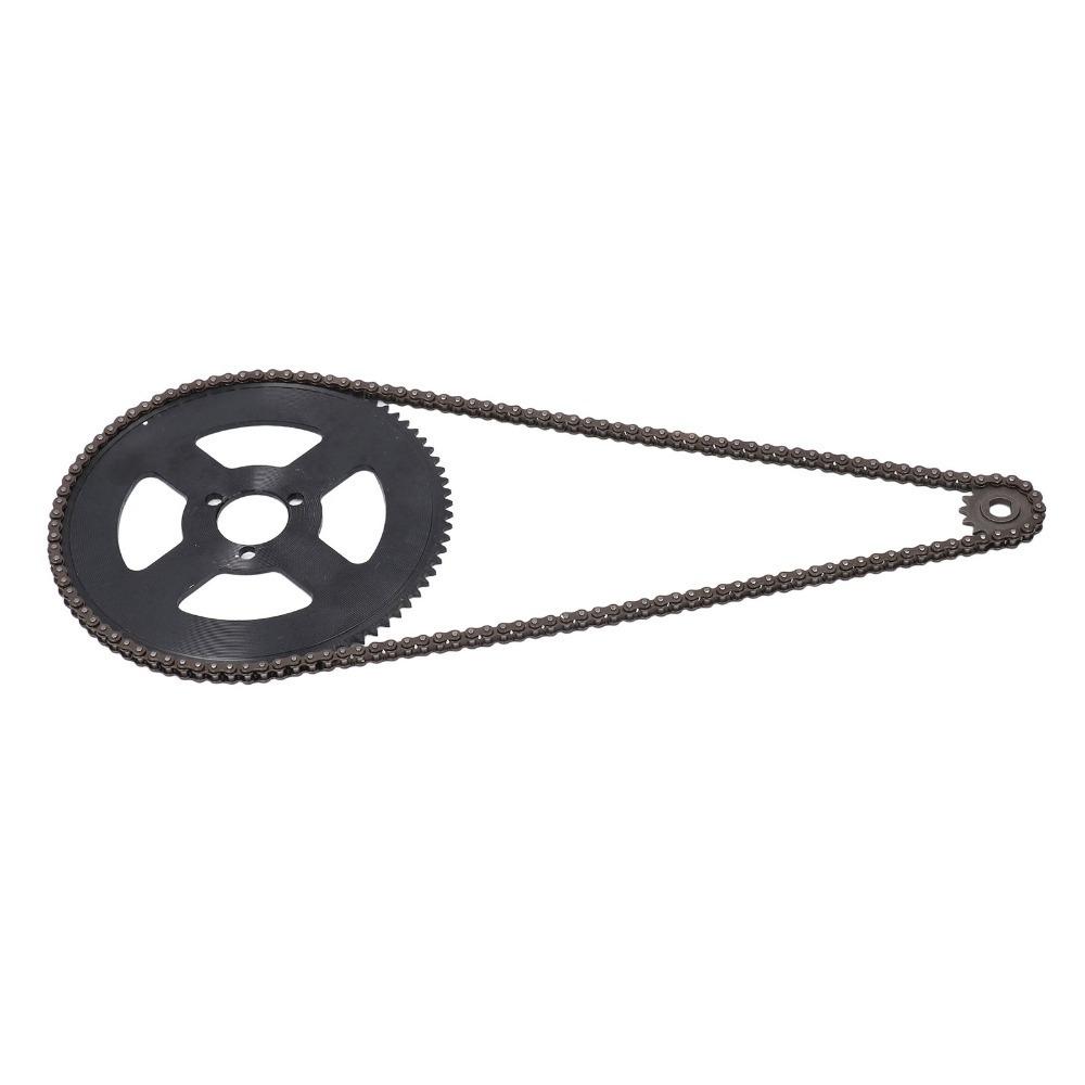 Steel Chain Sprocket Kit 10mm 15T Front Sprocket Chain and Sprocket Kit  Dirt Bike 25H Sprocket Kit