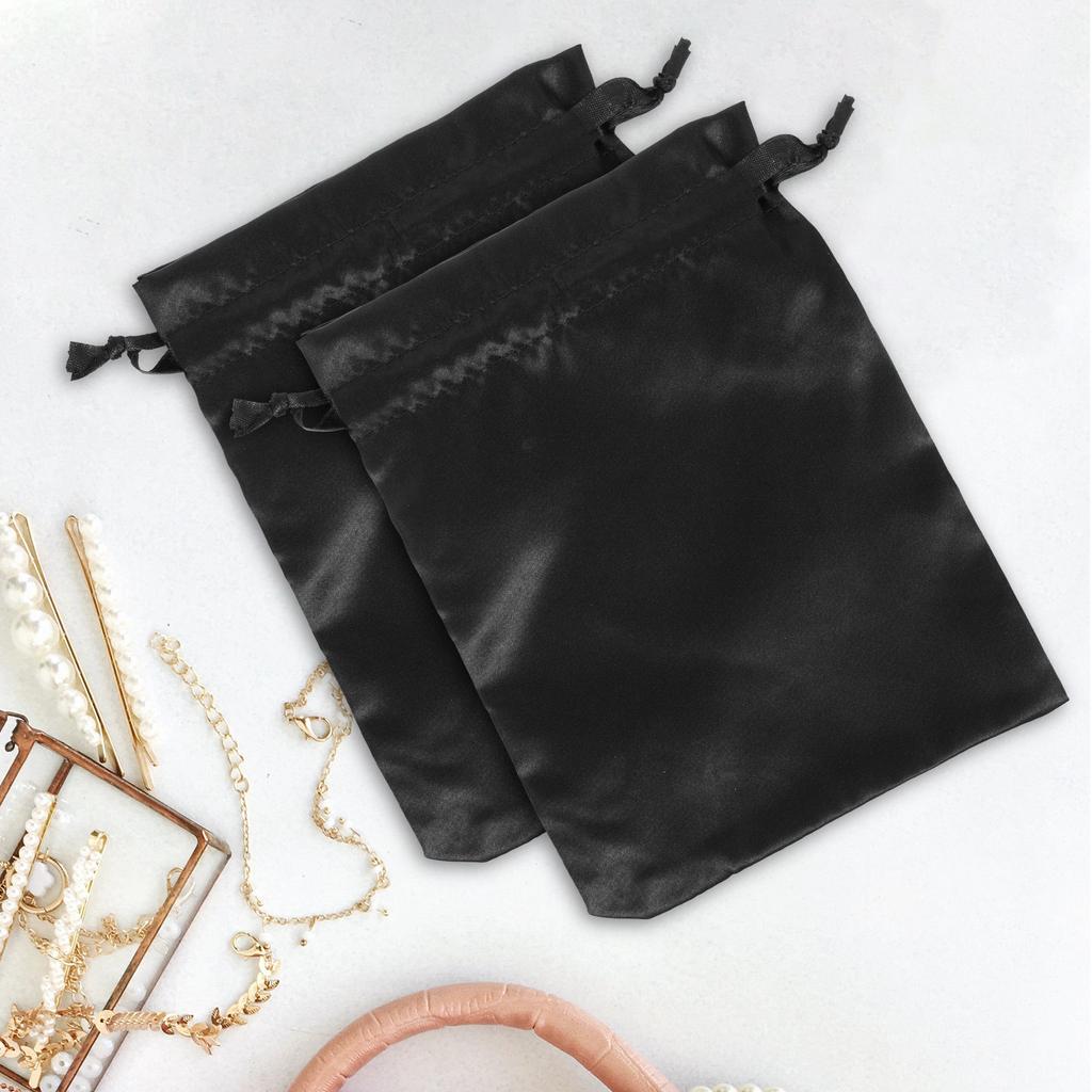 20Pcs Satin Jewelry Gift Bags Drawstring Pouches for Wedding Party Favor Candy Beads Storage Satin Gift Bags Candy Bag