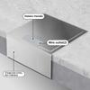 Rust-proof Flip Floor Socket Single Row 3-Pin & 2-Pin Socket Ultra Thin Hidden Style Replaceable Module Power Socket