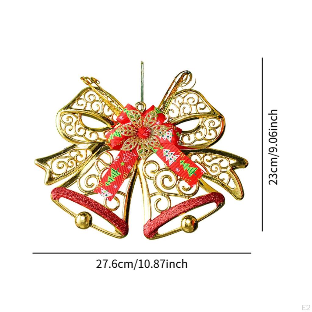 Weihnachts-Hängedekoration, Glockenanhänger, Wandschmuck zum Geschenkverpacken