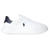 Polo Ralph Lauren Rlite Court Floral Leather Low-Top Sneakers Men Sneakers White Blue 809974097001