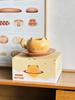 Cartoon Cat Shaped Ceramic Mug with Dish Creative Coffee Milk Tea Water Cup Cute Children Breakfast Cup Set Household Drinkware