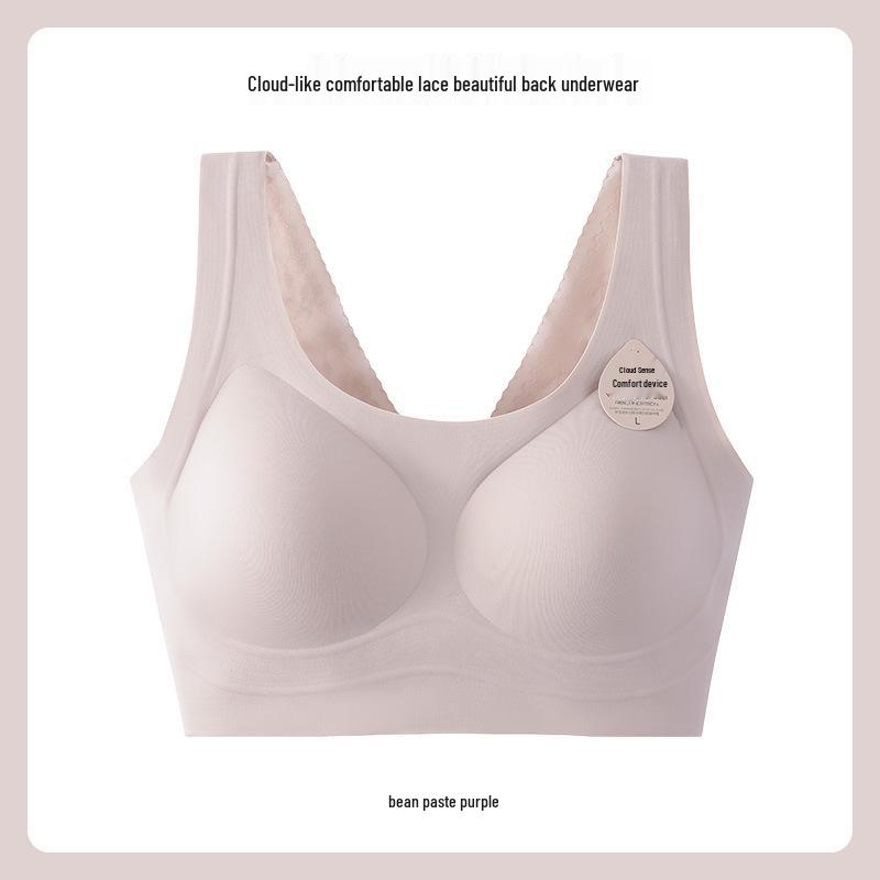 

Lightweight and Cool Yarn: Seamless, Traceless, Skin-Friendly, Uplifting Deep V Lace Design for Comfort and Elegance. L (for 42-60 kg)