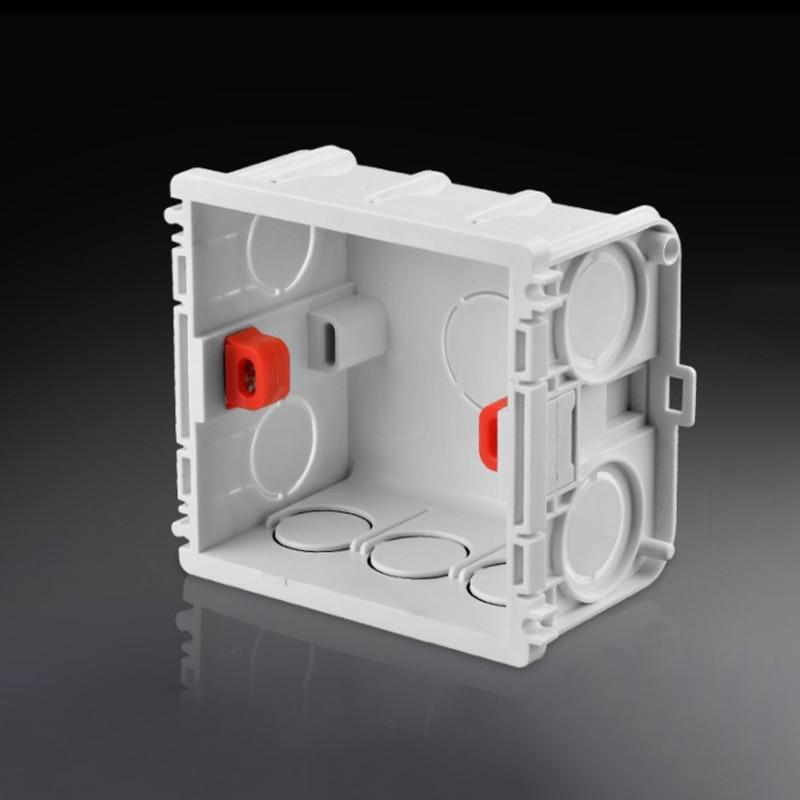 86*83mm Wall switch Socket Electrical installation Box Inside Box For 86 Type Switches And Sockets Wiring Back Box