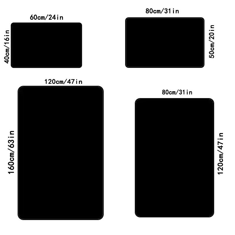 Fish Themed Rug Colorful Ocean Design Non-Slip Soft & Durable Ideal for Living Room Kids Room or Beach House Décor Floor Mat