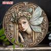 Flat 2D Metal Sign Hanging Decorative Wall Art Home Plaque