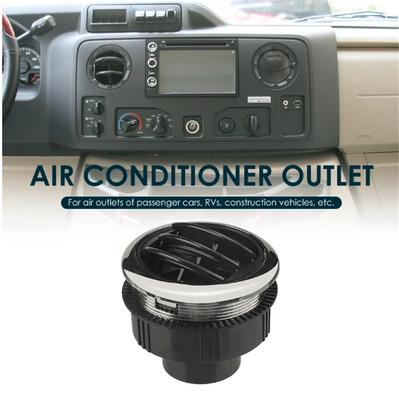 75Mm Round A/C Air Conditioning Outlet Vent For Car Truck Boat Yacht Rv Bus,2Pack