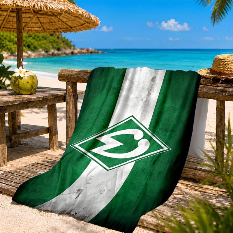 Werder Bremen Fußball Strandtuch, Schnelltrocknend, Pflegeleicht, Geeignet für Fitness und Strandurlaub, Sport-Essential