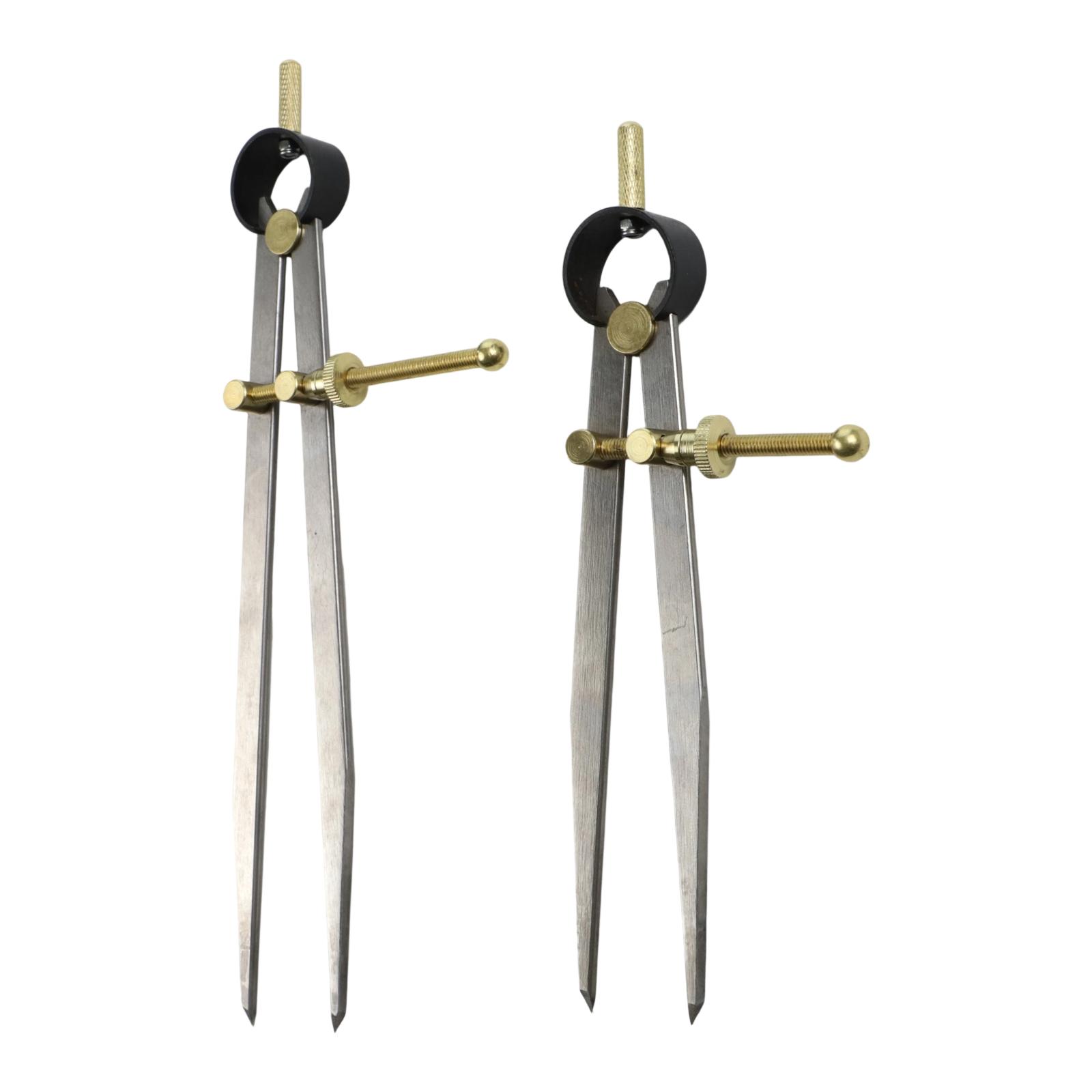 

Leather Creaser Adjustable Wing Divider Rust Resistant Versatile Tool Hardened Points Adjustable Metal Calipers Set China Mainland