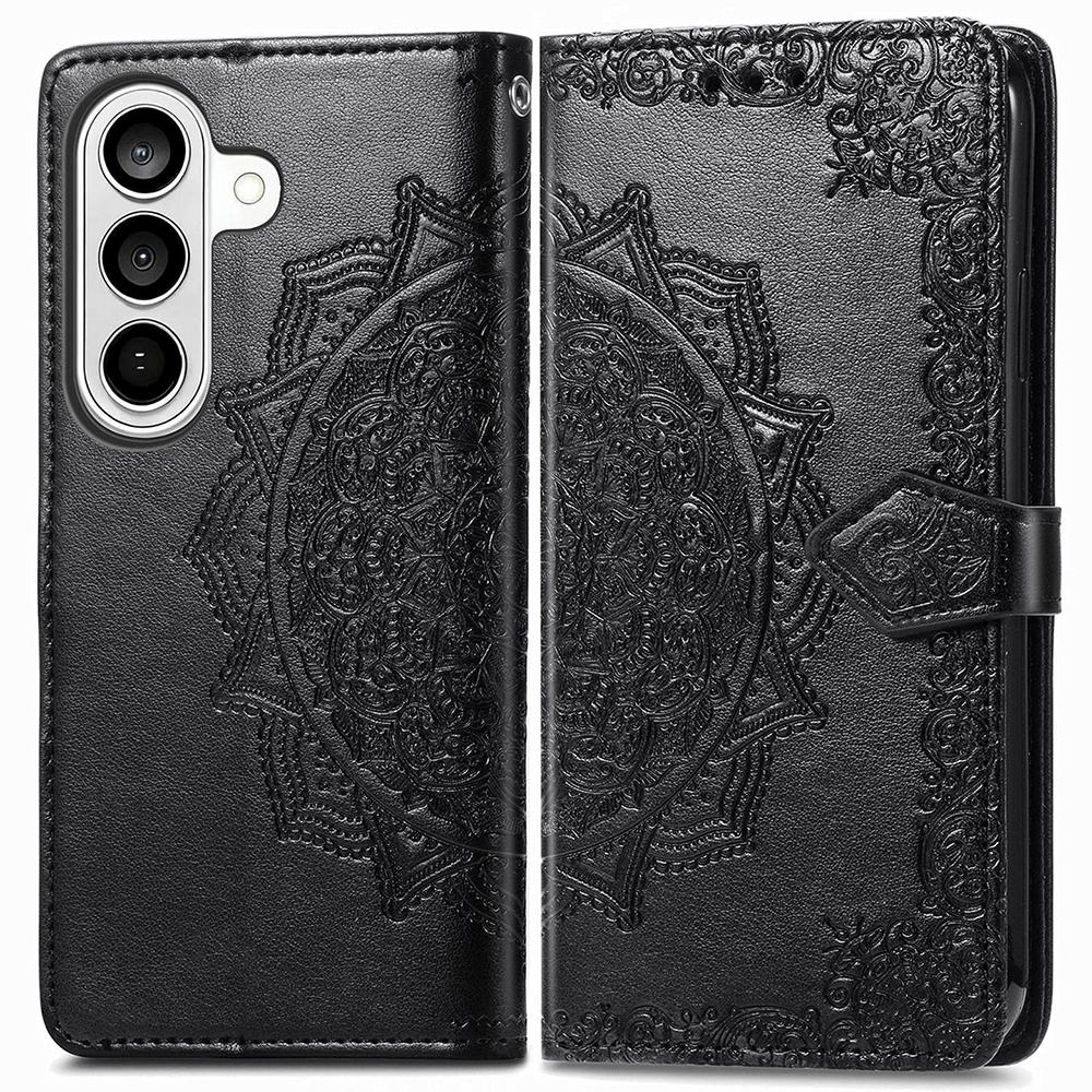 For Samsung Galaxy S26 Case Foldable Stand Wallet Pattern Printing PU Leather Flip Phone Cover