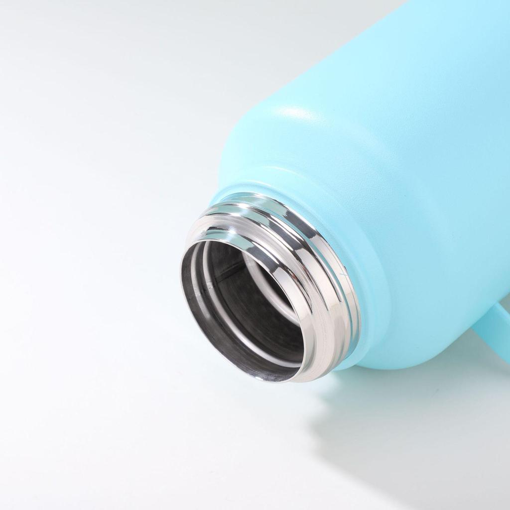 Large Capacity 316 Stainless Steel Insulated Water Cup with Handle - Outdoor Portable Vacuum Double Layer Design