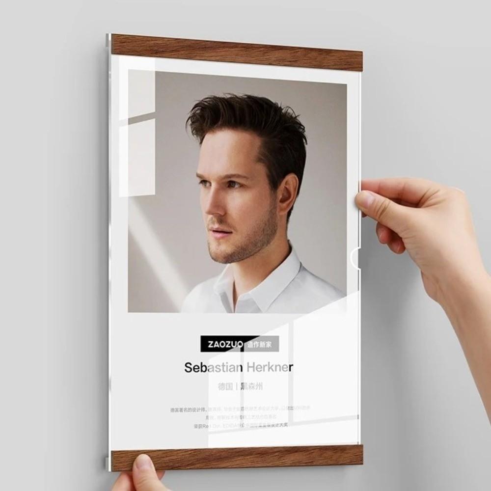 Reusable Magnetic Wall Mounted Frame A 4/A 5/A 6 Poster Frame  Teacher Introduction