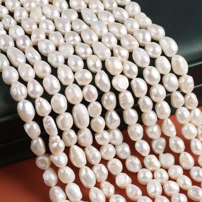 DIY Pearl Two Sided Of The Beads 9-10 MM For Jewelry Making DIY Necklace Bracelet Earrings Accessory