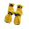 4Pcs Dog Socks Feet Cover Protective Dogs Shoes Booties with Adjustable Drawstring
