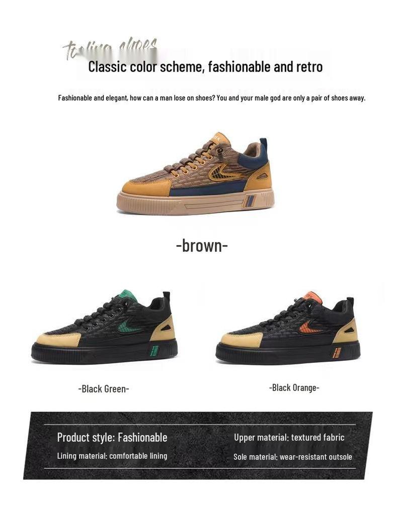 Men's Casual Low-Top Slip-On Shoes - Autumn/Winter Korean Style Hot Seller