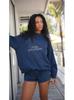 Heavyweight Autumn European Women's High-Collar Casual Hoodie