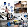20Pcs Wheel Tire Brush Car Detailing kit Easy Reach Wheel for Rim Brush Detailing Brushes Short Handle Cleaning Brush