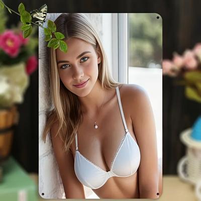 Aliuminio Bra Metalinis Ženklas 8x12 Sienos Menas Svetainei Miegamajam Modernūs Namų Dekoro Elementai