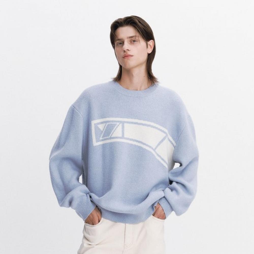 KANGOL Свитер 9005 Светло-голубой M