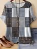 Summer Fashion Women's 3D Printed T-Shirt Short Sleeve O-Neck Denim-Like Graphics Print Tops Casual Streetwear Women's Clothing