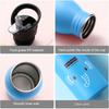 500ML Cartoon Elephant Children's Stainless Steel Sports Water Bottles Outdoor Cycling Camping Beach Water Bottle Kids Drinkware