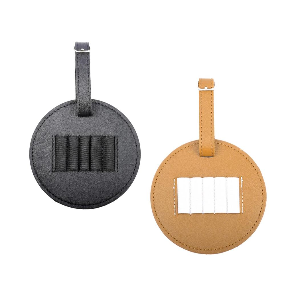 Golfzubehör PU-Leder Tee-Halter Tasche Organizer Tragbare Golfartikel Ausrüstung Für Training Golfer
