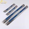 Stainless Steel Sill Strip Trim for 18 Camry Models - Welcome Pedal Accessory