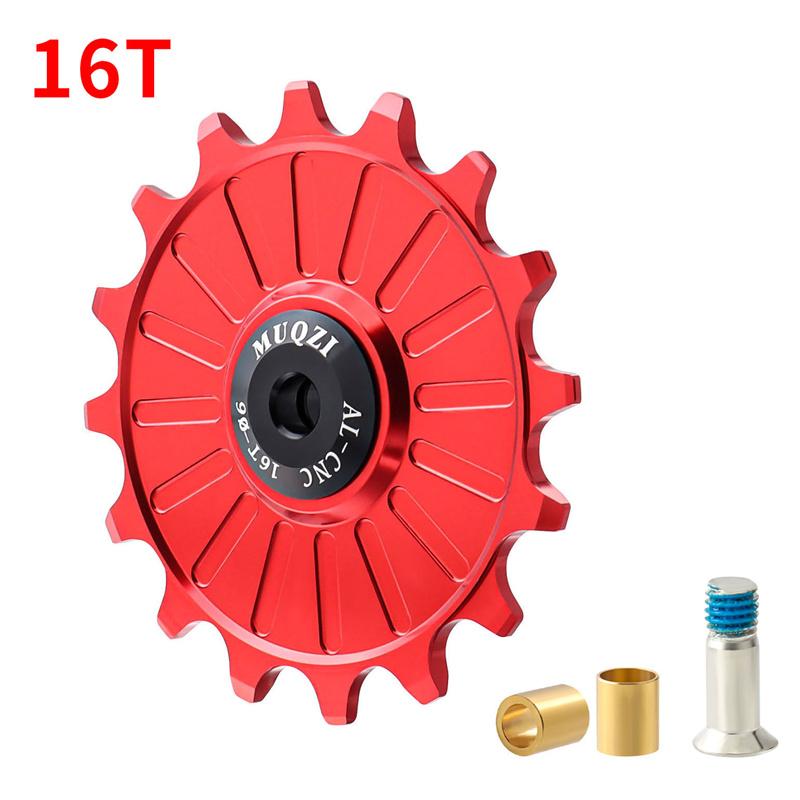 MUQZI 11/12/13/14/15/16/17T Rear Derailleur Jockey Wheel Ceramic Bearing Pulley Guide Wheel For 7/8/9/10/11 Speed