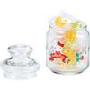 San Art Sanrio Hello Kitty Glass Canister, Kitty Storage Container, Approx. 500ml, Sanrio Goods, Gift, Present, Made in Japan, SAN4218-1
