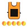 Interactive Outdoor Sticky Ball Vest Set for Kids and Families Adjustable Design for All Ages