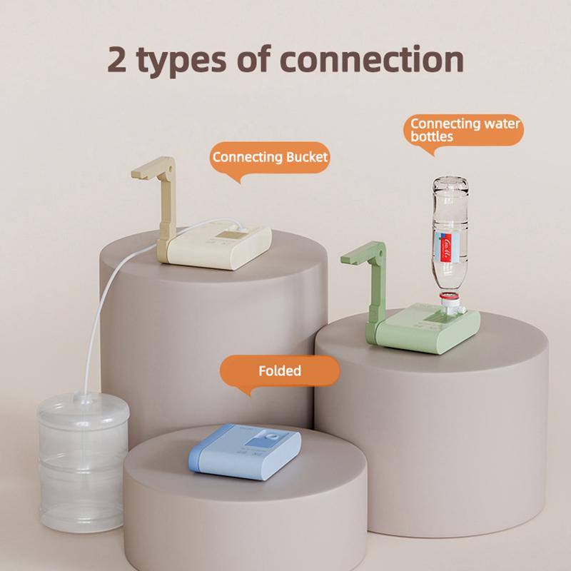 3S Instant Hot Water Heating Dispenser Portable Folding Travel Desktop Heater Pump Gallon Drinking Bottle Boiler Electric Kettle