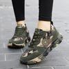 Autumn New Camouflage Running Shoes Men's Military Training Outdoor Marathon Training Shoes Student Sports Couple Shoes