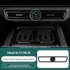 For RAV4 Prime/Wildlander Car Clock Quartz Movement Luminous Acrylic Case & Band Large-Size Instrument Panel Pointer Clock