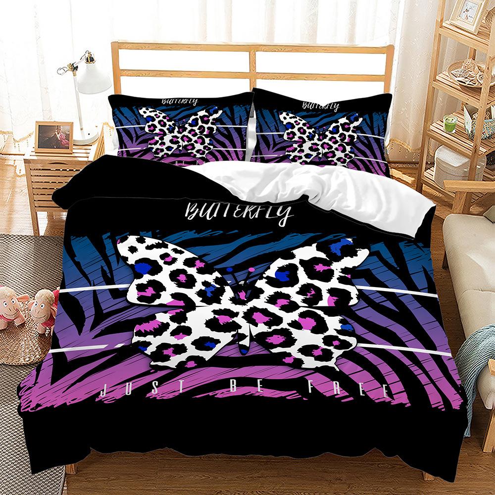 Animal Flying Bird Butterfly Dragon Quilt Set Three-Piece Digital Kit Four-Piece Set
