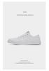Men's Classic Low-Top Lace-Up Casual Shoes – Spring 2026 Collection, Breathable Solid Color Design