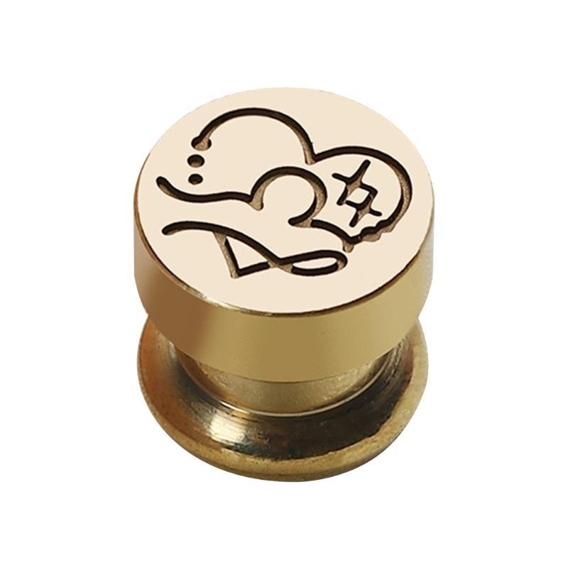 652F Astrology Series Seal Lacquer Seal Wax Stamp for Artistic Creations